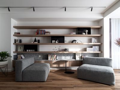 阳光城大唐檀境简约风格142平装修案例