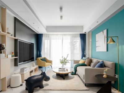 龙光玖珑华府现代风格110平装修案例