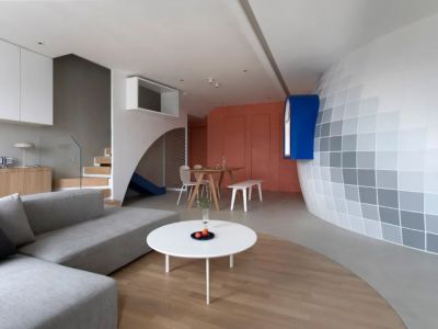 绿城玉兰花园167平方复式现代装修案例