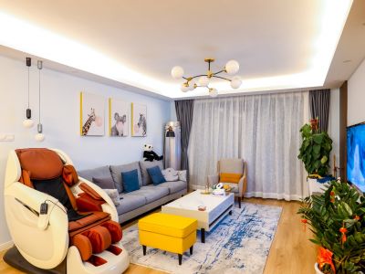 五象澜庭府北欧风格140平装修案例