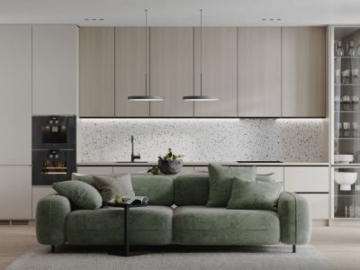 融创壹号院160平方四室现代装修案例