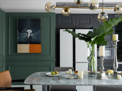 亿达春田蝶园180平方四室现代装修案例