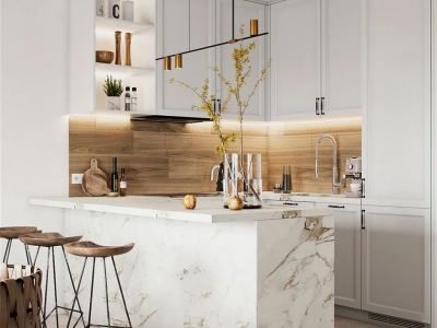 大华锦绣华城138平方四室现代装修案例