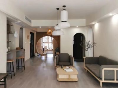 中海万锦公馆93平方三室现代装修案例