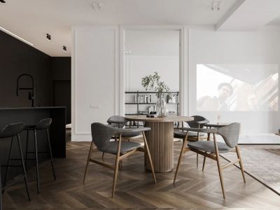 万科未来之光120平方三室现代装修案例