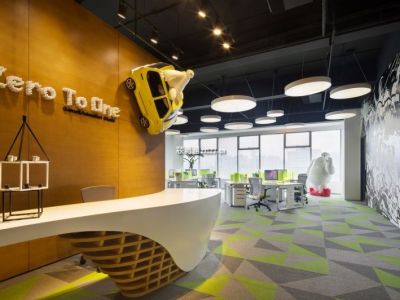 600平办公室装修案例