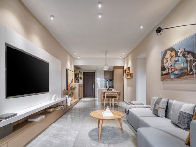 绿城九龙仓桃源里160平方四室现代装修案例