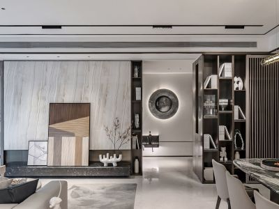 颐和星海230平方四室现代装修案例