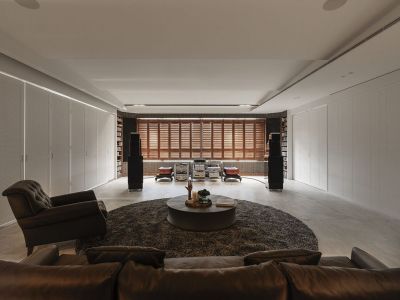 融创海逸长洲165平方四室现代装修案例