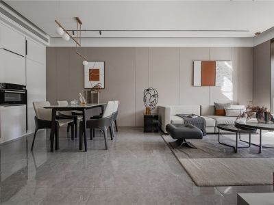 龙湖舜山府142平方四室现代装修案例