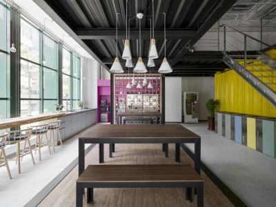 写字楼600平米现代装修案例