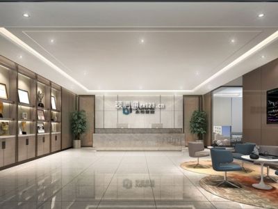 850平办公室装修案例