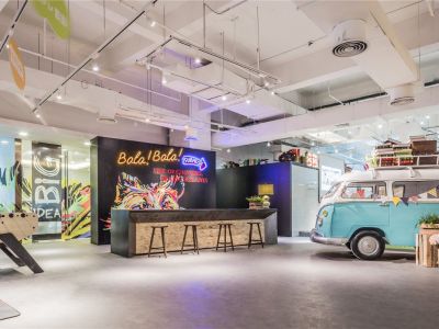 写字楼600平米现代装修案例