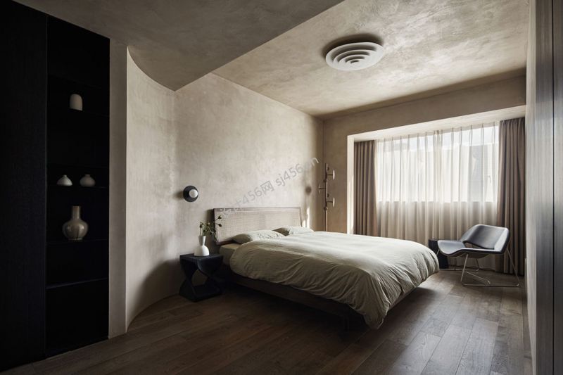 150平四居室简约风格卧室装修效果图