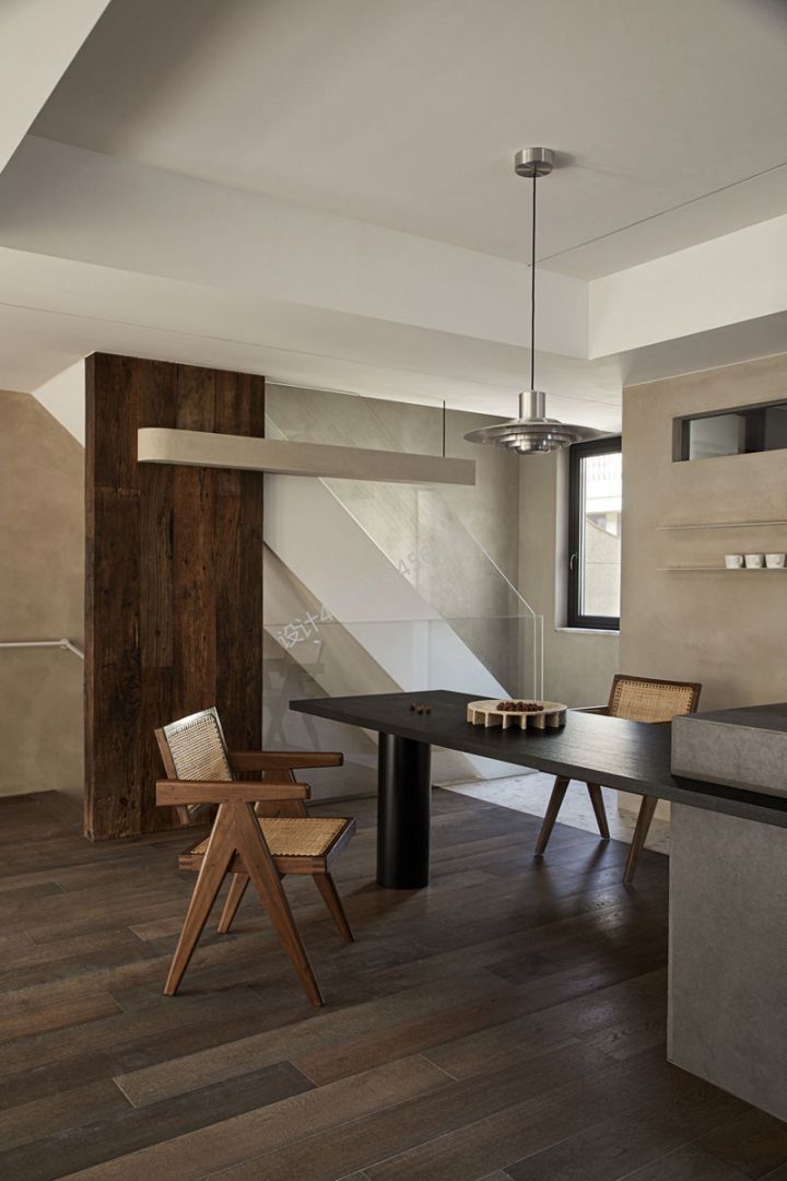 150平四居室简约风格餐厅吊顶装修效果图