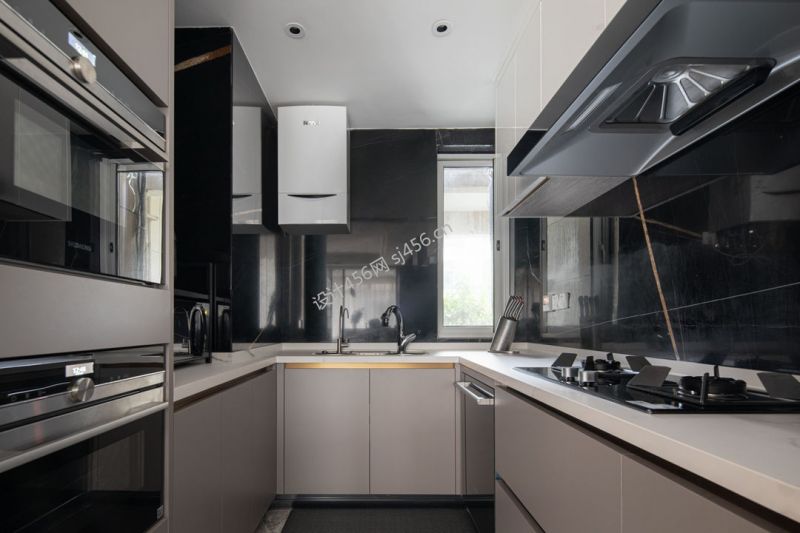 220㎡四居室现代风格厨房装修效果图