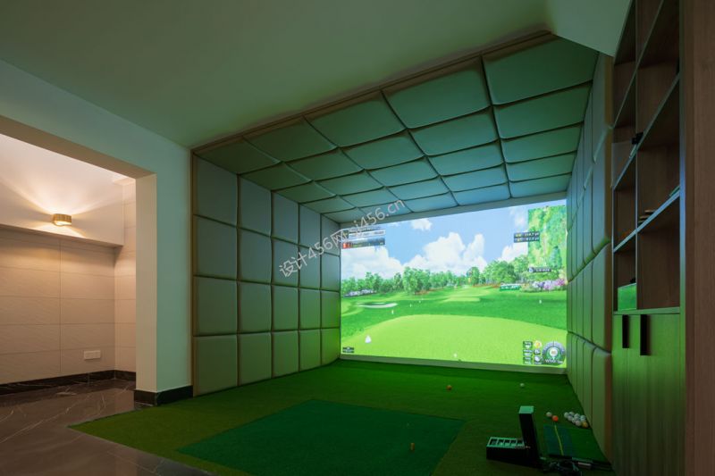 220㎡四居室现代风格游戏室装修效果图