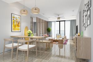 [西安铭冠装饰]客厅阳台不隔断如何设计 客厅阳台需要隔断吗