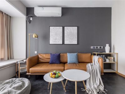 大合华府现代风三居室104平米设计效果图案例