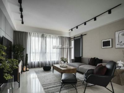 美城云庭121平现代简约风格装修案例