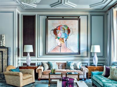 龙湖舜山府143平方四室法式装修案例