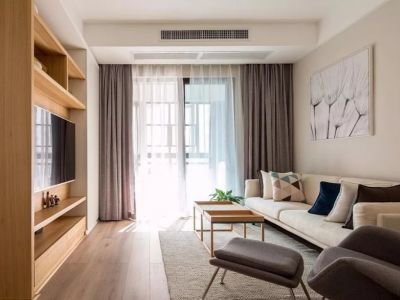 恒大云玺华庭130㎡三居室北欧风格装修案例