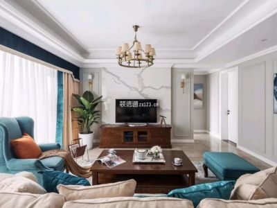 明信仕林府120平现代简约风格装修案例