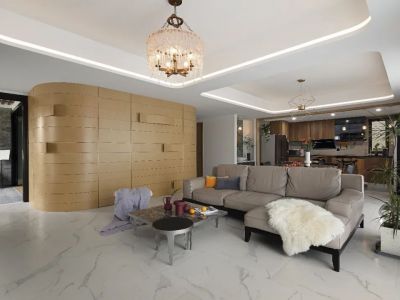 碧桂园·御园121平现代风格三居室装修案例