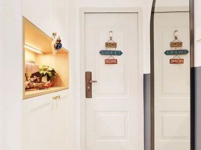 龙海方舟50㎡一居室北欧风格装修案例