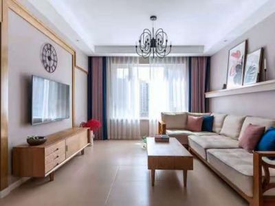 中筑西府兰庭82平现代简约风格装修案例