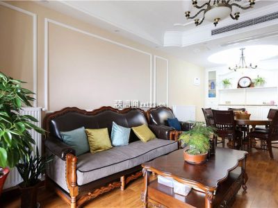 华润公园九里120平现代简约风格装修案例