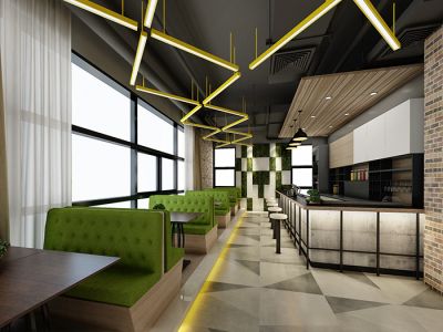 260平米现代健身房装修设计案例