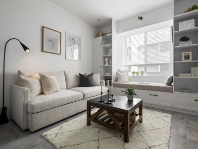 枫林天下127平米三居室现代装修案例