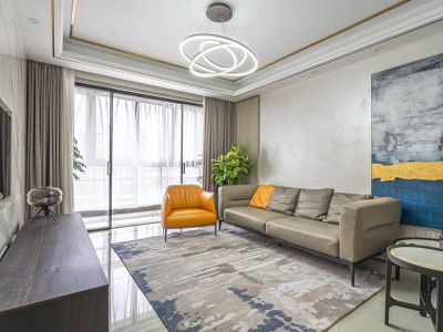 双龙镇欧式风三居室145平米设计效果图案例