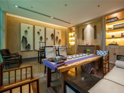 300平茶馆装修案例