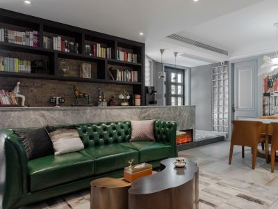 市政家园110平米三居室现代装修案例