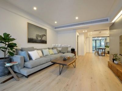 滨江和城115平现代简约风格装修案例