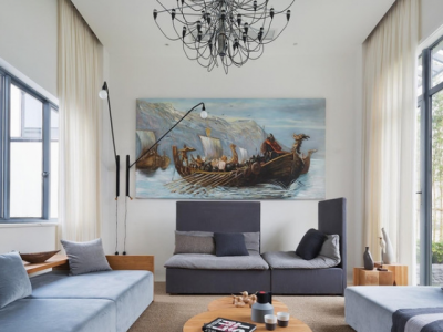 中粮锦云135平新中式风格装修案例