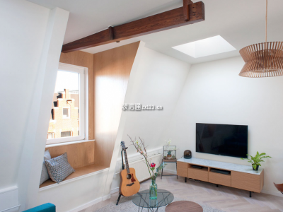 保利康桥112平现代简约风格装修案例