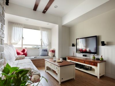 恒大阳光半岛北欧风格72平米两室两厅装修案例