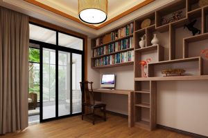 [南京精纳装饰]书房装修的四大要素是什么