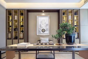 [南京罗帝装饰]家庭茶室设计技巧，比独立茶室更雅致！