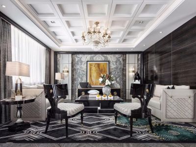 华侨城现代风格163平米装修案例