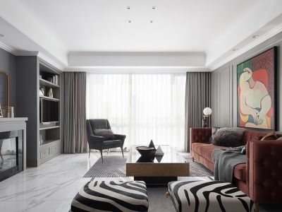 华闽御山水现代风四居室148平米设计效果图案例