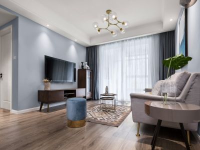 汇川喜来公社北欧风格81平装修案例