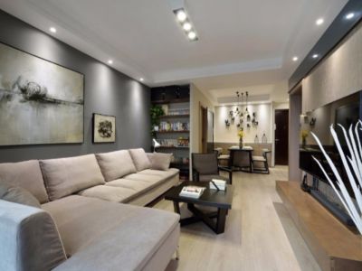 曜世界现代风格80平装修案例