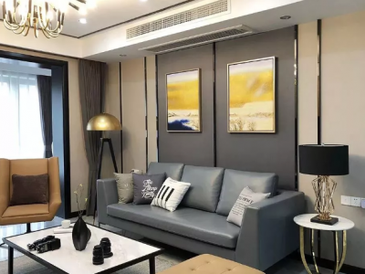 泊林和山135平四居室后现代风格装修案例