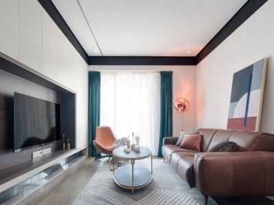 正祥日照家林现代风三居室156平米设计效果图案例