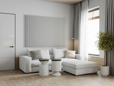 蓝光雍锦半岛136平简约风格三居室装修案例