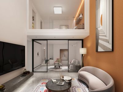 卡纳意乡180平方复式现代装修案例